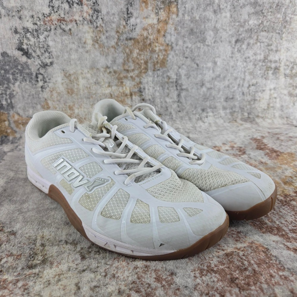Inov-8 F-Lite 235 V3 Training Shoes Womens 9.5 White Gum Sole CrossFit Lifting